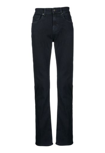 7 For All Mankind low-rise slim-cut jeans - Blau