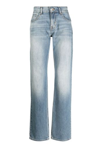 7 For All Mankind regular cotton-blend jeans - Blau