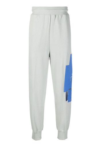 A-COLD-WALL* logo-print track pants - Grau