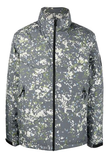 A-COLD-WALL* abstract-print sports jacket - Grau