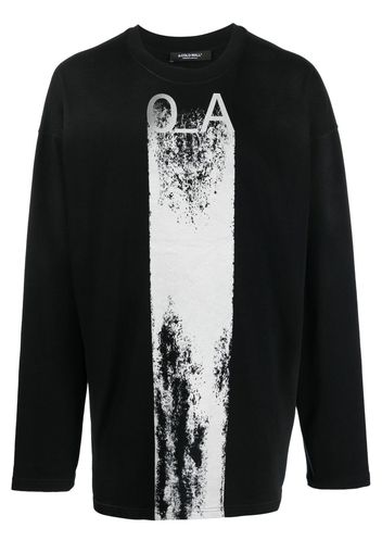 A-COLD-WALL* Plaster long-sleeved T-shirt - Schwarz