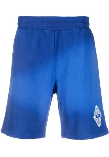 A-COLD-WALL* elasticated-waist track shorts - Blau