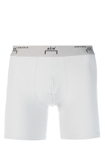 A-COLD-WALL* Bracket logo boxer shorts - Grau