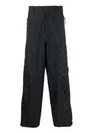 A-COLD-WALL* logo-print straight trousers - Schwarz