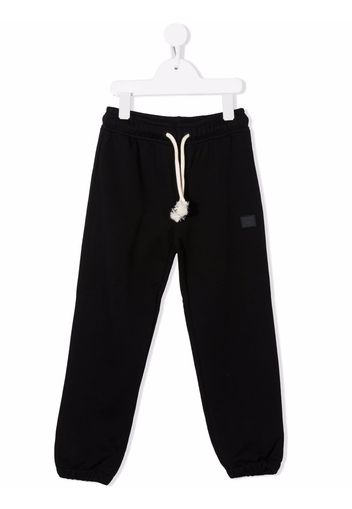 Acne Studios Kids drawstring track pants - Schwarz