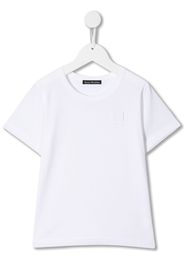 Acne Studios Kids Mini Nash Face T-Shirt - Weiß