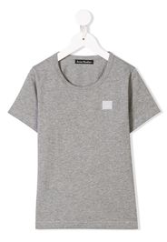 Acne Studios Kids 'Mini Nash Face' T-Shirt - Grau