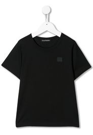 Acne Studios Kids Mini Nash Face T-Shirt - Schwarz