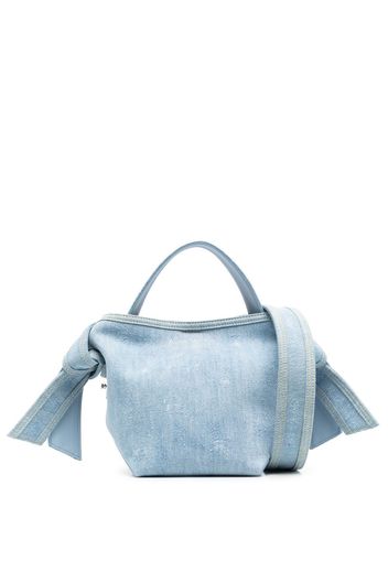 Acne Studios knot-detail tote bag - Blau