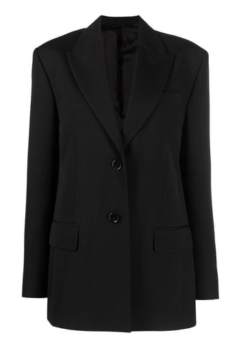 Acne Studios Einreihiger Blazer - Schwarz