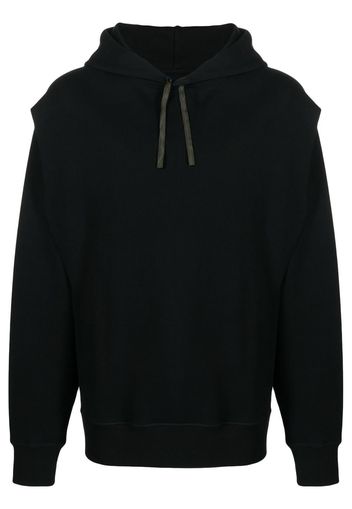 ACRONYM drawstring hooded sweatshirt - Schwarz