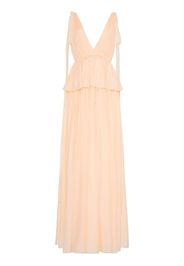 Adam Lippes Dendur Abendkleid - Nude