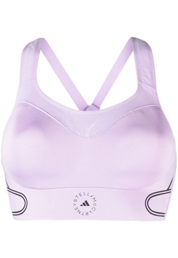 adidas by Stella McCartney TruePace scoop-neck sports bra - Violett