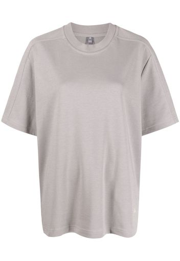 adidas by Stella McCartney logo-print jersey T-shirt - Grau