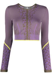 adidas by Stella McCartney TrueStrength seamless yoga top - Violett