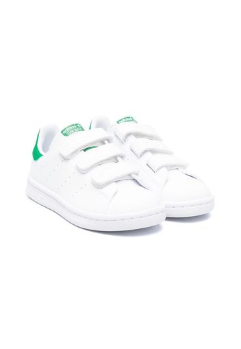 adidas Kids Stan Smith touch-strap trainers - Weiß