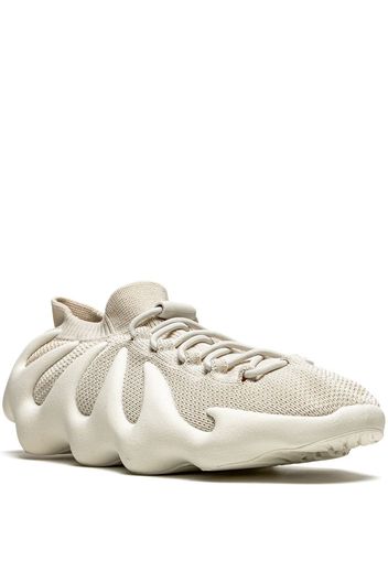 adidas Kids Yeezy 450 "Cloud White" Sneakers - Nude