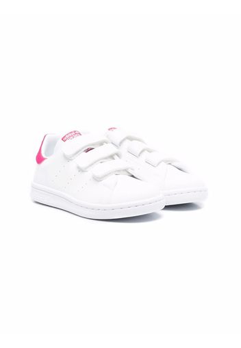 adidas Kids Stan Smith Sneakers mit Klettverschluss - Weiß