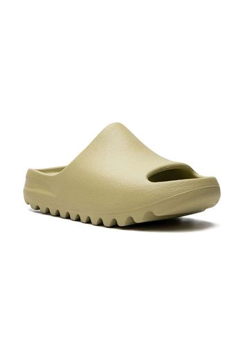 adidas Kids YEEZY "Resin" slides - Grün