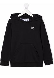 adidas Kids Hoodie mit Logo-Stickerei - Schwarz