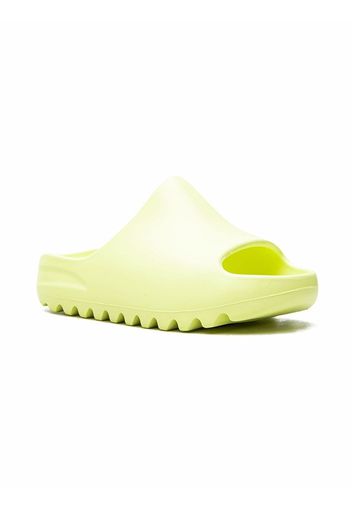 Adidas Yeezy Kids YEEZY "Glow Green" slides - Gelb