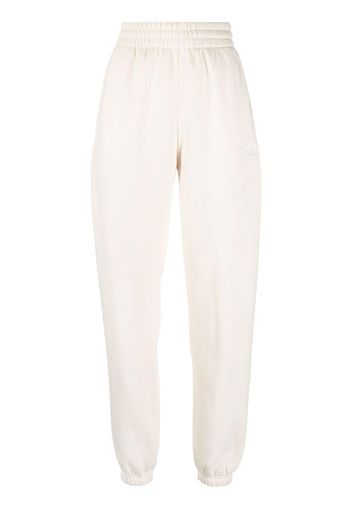 adidas tapered track pants - Nude