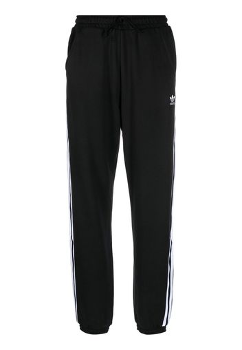 adidas Jogginghose mit Logo-Stickerei - Schwarz