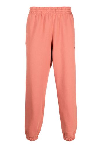 adidas logo-patch elasticated track pants - Orange