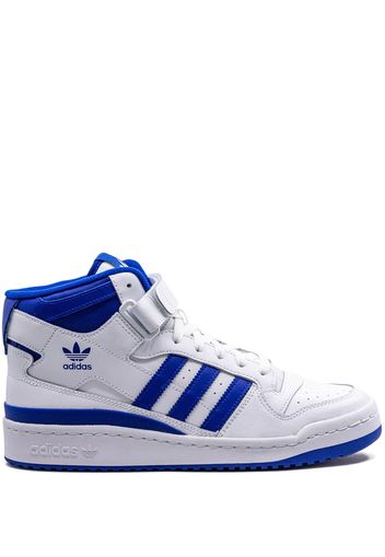 adidas Forum Mid "White/Royal" sneakers - Weiß