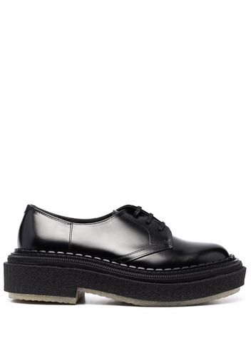 Adieu Paris Type 135 leather Derby shoes - Schwarz