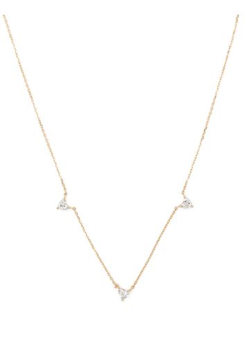 Adina Reyter 14kt yellow gold Love diamond necklace