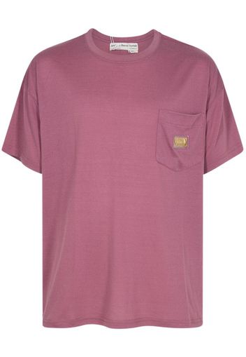 Advisory Board Crystals lightweight pocket T-shirt - Rosa