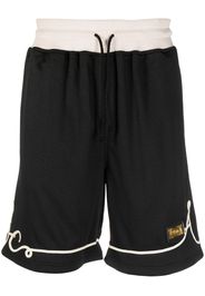 Advisory Board Crystals logo-appliqué track shorts - Schwarz