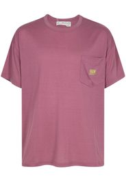 Advisory Board Crystals lightweight pocket T-shirt - Rosa