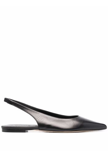 aeyde pointed slingback pumps - Schwarz