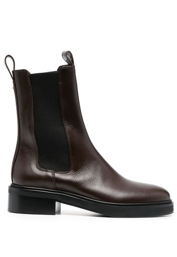 Aeyde 40mm leather boots - Braun