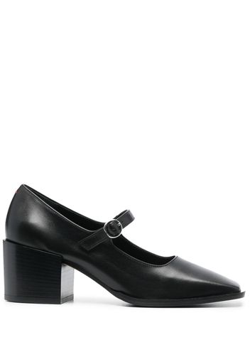 Aeyde Anya 60mm leather pumps - Schwarz