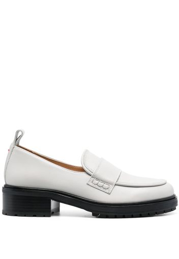 Aeyde Ruth 40mm round-toe loafers - Grau