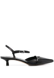 Aeyde Maisie leather 35mm pointed-toe pumps - Schwarz