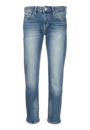 AG Jeans high-rise boyfriend jeans - Blau