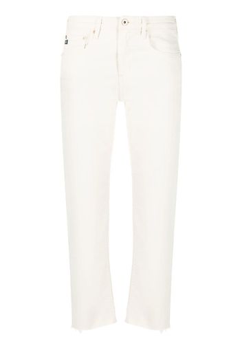 AG Jeans Girlfriend mid-rise jeans - Nude