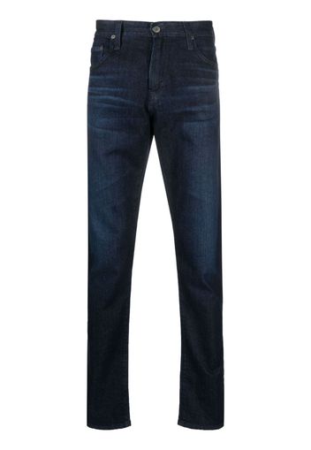 AG Jeans Tellis mid-rise slim-fit jeans - Blau