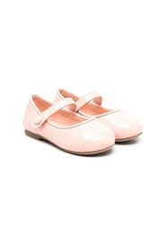 Age of Innocence Ballerinas mit Kroko-Optik - Rosa