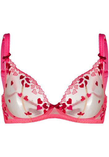 Agent Provocateur BH mit Herzmuster - Rosa
