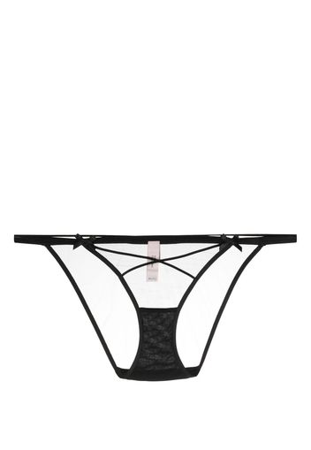 Agent Provocateur Zella sheer brief - Schwarz