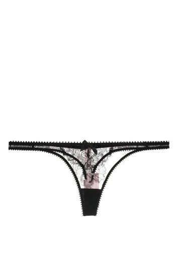 Agent Provocateur Kiya lace thong - Schwarz