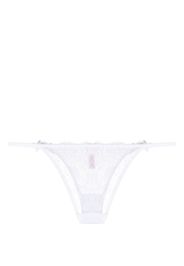 Agent Provocateur Lorna laced brief - Weiß