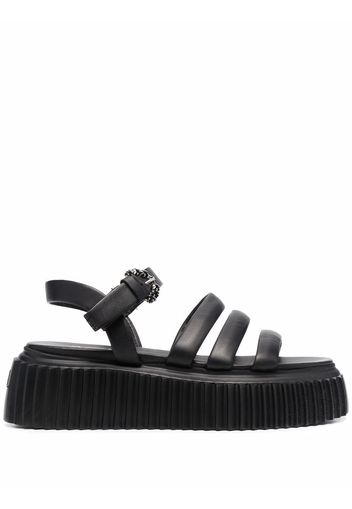 AGL side-buckle strap sandals - Schwarz