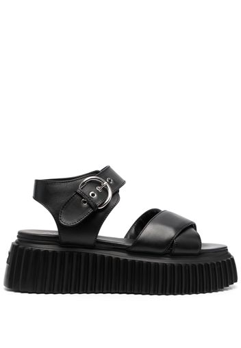 AGL Aurora platform sandals - Schwarz