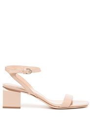 AGL Angie 60mm leather sandals - Nude